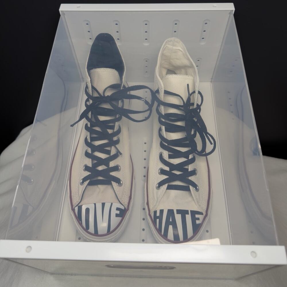Converse All Star High Top “Love-Hate” | 1X705 | 11M - Picture 2 of 15